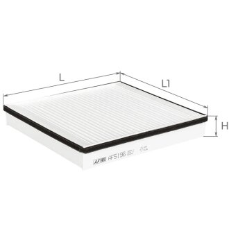 ЕФ повітряний салону ALPHA FILTER AF5196