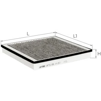 Фильтр салона ALPHA FILTER AF5196A