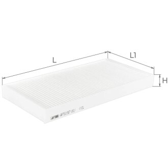 Фильтр салона ALPHA FILTER AF5197