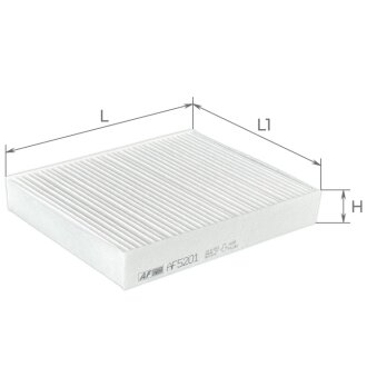 Фільтр салону ALPHA FILTER AF5201