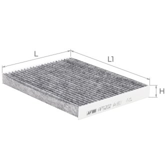 Фильтр салона (с акт углем)Kia Soul 1,6-2,0L/1,6Crdi 14- Альфа ALPHA FILTER AF5202A