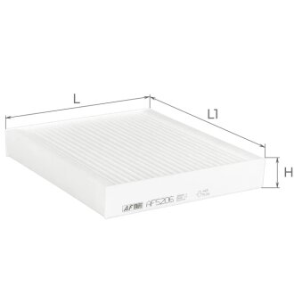 Фільтр салону ALPHA FILTER AF5206