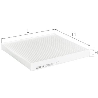 Фільтр салону ALPHA FILTER AF5209