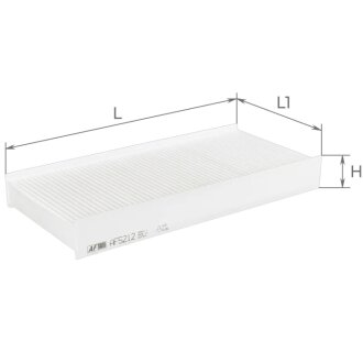 Фильтр салона ALPHA FILTER AF5212