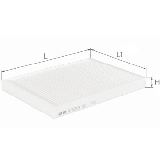 Фильтр салона ALPHA FILTER AF5218