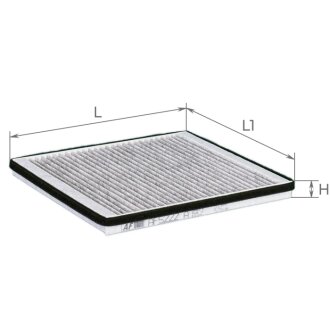 ЕФ повітряний салону ALPHA FILTER AF5222A