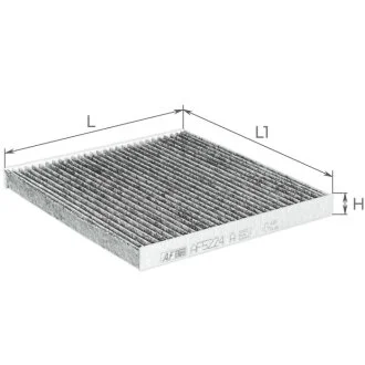 Фільтр салону ALPHA FILTER AF5224A
