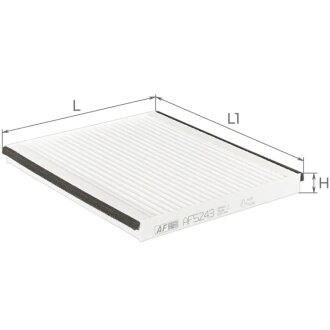 Фильтр салона ALPHA FILTER AF5243