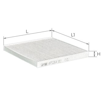 Фільтр салону ALPHA FILTER AF5264