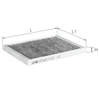 ЕФ повітряний салону (TESLA Model S) ALPHA FILTER AF5266А