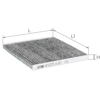 Фільтр салону ALPHA FILTER AF5275A