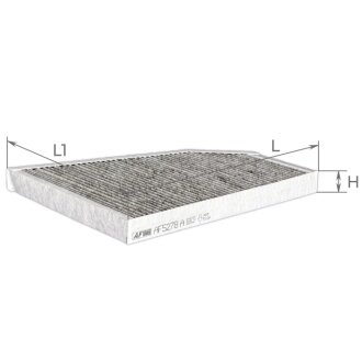 Фильтр салона Tesla Model X 260x323x30 угольный ALPHA FILTER AF5278A