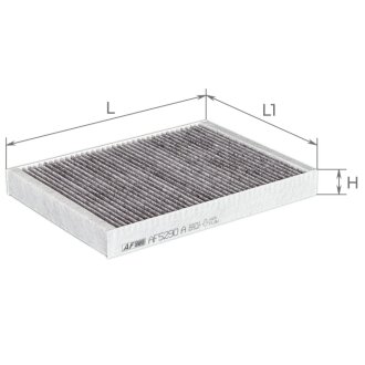 ЕФ повітряний салону (CHRYSLER 300 C; DODGE Challenger, Charger; LANCIA Thema II) ALPHA FILTER AF5290A