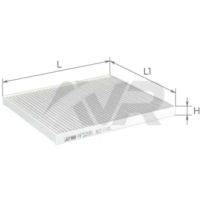 Фільтр салону Nissan Altima (13-18), Maxima (16-21), Murano (16-21), Pathfinder (13-21), Infinity, JX35 (12-13), QX60 (14-21) Альфа ALPHA FILTER AF5295 (фото 1)
