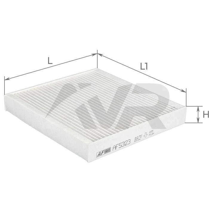 Фільтр салону Hyundai Ionic 6/Kia Niro II 22- ALPHA FILTER AF5323 (фото 1)