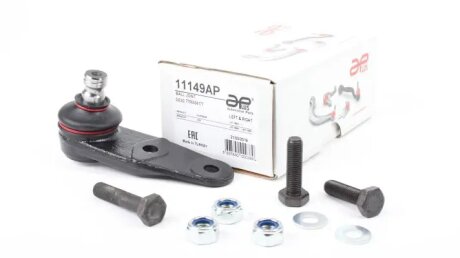 Опора шаровая передняя нижняя Renault Kangoo (97-), Megane (96-), Clio (91-), Scenic (99-) / Dacia Solenza (03-). APLUS 11149AP