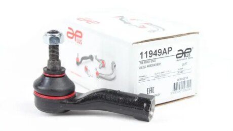 Наконечник рулевой передний левый Nissan Micra (05-) / Renault Scenic, Kangoo, Megane, Clio (96-). APLUS 11949AP