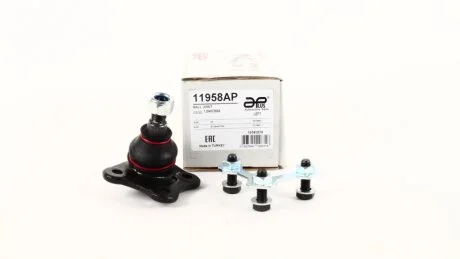 Опора шаровая передняя левая нижняя Audi A3 (98-) / Skoda Octavia (96-) / VW Golf, Jetta (98-) / Seat Leon (01-). APLUS 11958AP