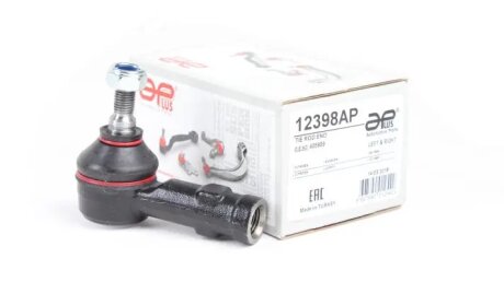 Наконечник рулевой Citroen Jumpy (94-) / Peugeot 806, Expert (95-) / Fiat Scudo (96-). APLUS 12398AP