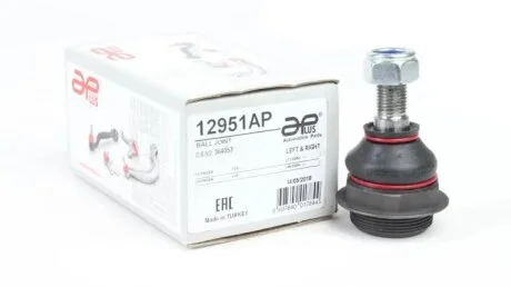 Опора шаровая перед Citroen C4, Berlingo (06-) / Peugeot 308, 307, 3008, 5008, Partner (07-) (замена для 18308AP). APLUS 12951AP