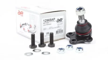 Опора шаровая передняя нижняя Renault Laguna (04-), Trafic / Opel Vivaro (01-). APLUS 12969AP