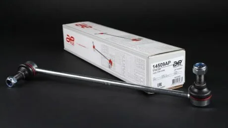 Стойка стабилизатора передняя Audi A3, Q3 (04-)/Skoda Octavia (04-), Karoq (17-)/VW Golf, Passat (03-), Tiguan (16-). APLUS 14509AP
