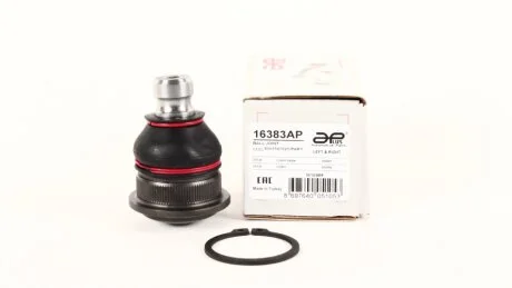 Опора шаровая передняя нижняя Renault Clio (08-), Captur (13-), Logan, Sandero (07-), Scenic (04-), Megane (03-). APLUS 16383AP