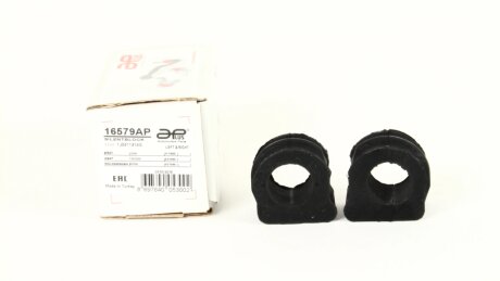 Втулка стабилизатора пер (21мм) AUDI TT (98-06) / LEON (01-05) / VW GOLF IV (98-06), JETTA IV (98-15). APLUS 16579AP