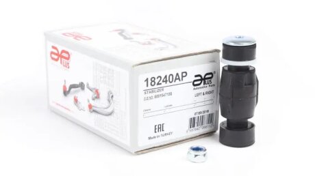 Стойка стабилизатора передняя Renault Logan, Dokker (12-), MCV (07-), Symbol (13-), Sandero (10-). APLUS 18240AP