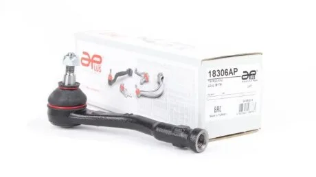 Наконечник рулевой передний левый Citroen C4, DS4, Berlingo (06-) / Peugeot 308, 3008, 5008, Partner (07-). APLUS 18306AP