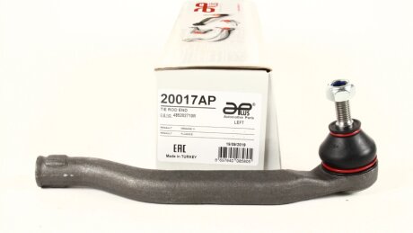 Наконечник рулевой передний левый Renault Megane III, Scenic III, Fluence (08-). APLUS 20017AP