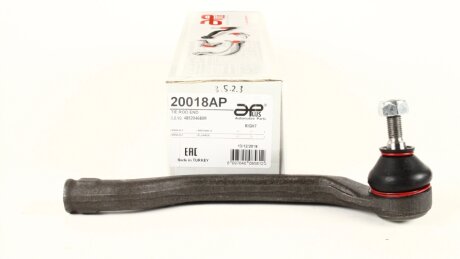 Наконечник рулевой правый Renault Megane III, Scenic III, Fluence (08-). APLUS 20018AP