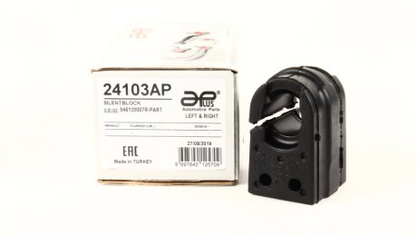 Втулка стабилизатора пер (22мм) Renault Megane III (08-), Scenic III (09-), FLUENCE (L30_) [02/10-]. APLUS 24103AP