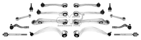 Комплект рычагов передней подвески Audi A4 (07-17), A5 (07-17), Q5 (08-17) APLUS 24157AP