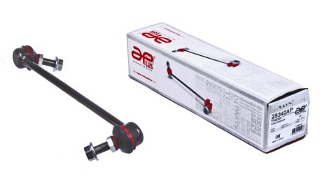 Стойка стабилизатора перед лев Nissan X-Trail (14-), Qashqai, Murano (07-)/Renault Koleos (08-) (замена для 19573AP). APLUS 25342AP