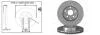 Диск тормозной передний Toyota Prius (_W3_) (06/08-) APPLUS APLUS 61939AP (фото 1)