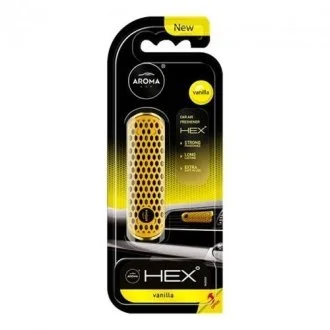 Ароматизатор на дефлектор Car HEX 10g - VANILLA Aroma 83577