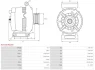Генератор AS-PL A3710(VALEO) (фото 5)