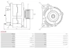 Генератор MITSUBISHI ASX 1.8, 2.0 10-, LANCER VIII 1.8, 2.0 10-, CITROEN, PEUGEOT AS-PL A5242SR (фото 5)