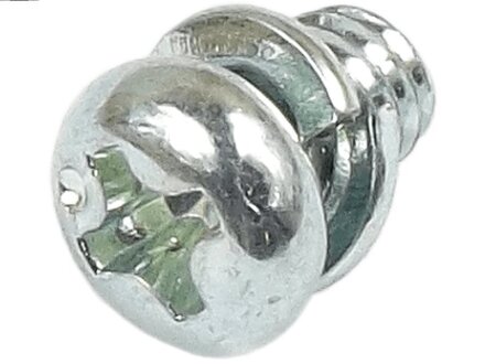 Болт з хрестовидним шліцом з чорного металу AS-PL ARS6008