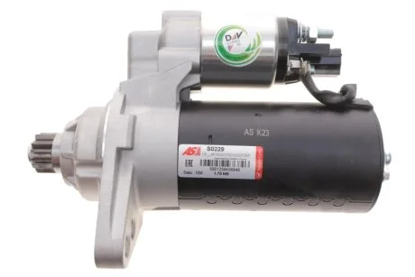Стартер 12V 1.70kW AS-PL S0229