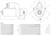 Стартер Toyota Land Cruiser 100, 4 Runner IV 4.7i (9 зуб.) AS AS-PL S6063 (фото 5)