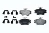 Колодки тормозные передние Renault 19, Logan, Sandero,Megane, Clio, Solenza/Lada Largus 1.6 Asam ASAM 30094 (фото 1)