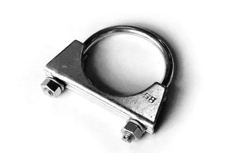Хомут глушника стремяночний M8 Ф58 мм (оцинк. сталь) (10шт) Asam ASAM 55320