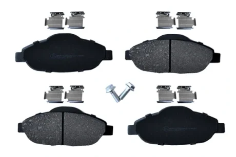 КОЛОДКИ ГАЛЬМІВНІ ПЕРЕДНІ Peugeot 308 (12-), 3008 (09-) Asam ASAM 55368