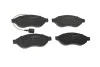 Колодки тормозные передние Fiat Ducato/Citroen Jumper/Peugeot Boxer (05-) Asam ASAM 71872 (фото 1)