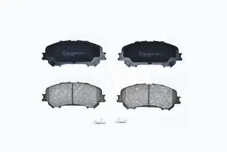 КОЛОДКИ ГАЛЬМІВНІ ПЕРЕДНІ Renault Kadjar/Nissan X-Trail (14-) Asam ASAM 72619