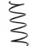 Пружина передняя MB C-Klasse C180-C55 (00-07) Asam ASAM 75909 (фото 1)