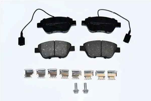 КОЛОДКИ ГАЛЬМІВНІ ПЕРЕДНІ Fiat 500, Qubo, Fiorino, Punto, Linea/Citroen Nemo/ Peugeot Bipper Asam ASAM 79535 (фото 1)