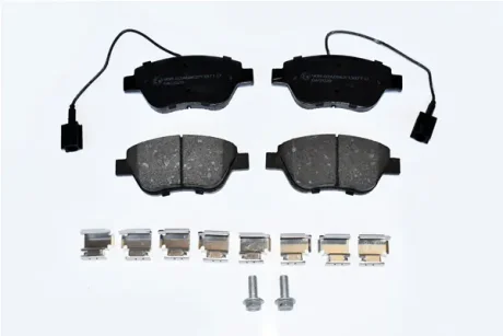 КОЛОДКИ ГАЛЬМІВНІ ПЕРЕДНІ Fiat 500, Qubo, Fiorino, Punto, Linea/Citroen Nemo/ Peugeot Bipper Asam ASAM 79535